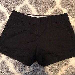 J crew twill shorts